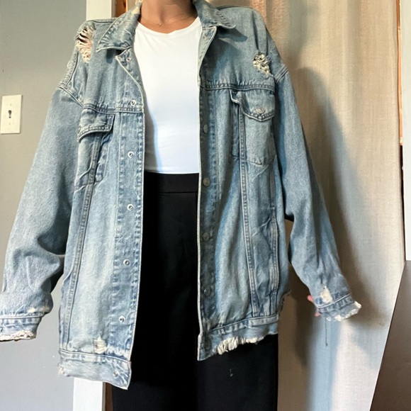 American Eagle Denim Jacket - Picture 4 of 7